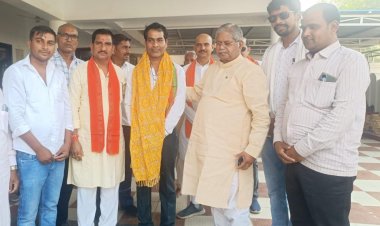 जिला कांग्रेस कमेटी के सयुक्त महामंत्री नीलेश अग्रवाल बीजेपी में शामिल