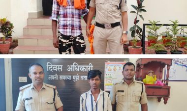 होली त्योहार के पहले गुंडे बदमाशो पर पुलिस का एक्शन, तलवार लहराते दो आरोपी गिरफ्तार