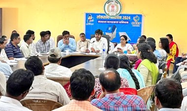 *लोकसभा निर्वाचन 2024*  *जिले में मतदान प्रतिशत बढ़ाने गंभीरतापूर्वक करें कार्य - कलेक्टर