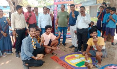 *लोकसभा निर्वाचन 2024*  *रंगोली, सेल्फी प्वाइंट सहित विभिन्न गतिविधियों से मतदाताओं को किया गया जागरूक