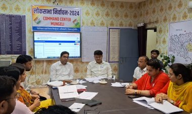 लोकसभा निर्वाचन 2024*  *स्वीप सेल के नोडल अधिकारियों एवं सदस्यों की बैठक आयोजित