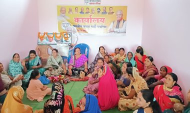 लोकसभा चुनाव के लिए पथरिया में महिला मोर्चा की बैठक सम्पन्न, बिलासपुर लोकसभा जिताने का लिया संकल्प