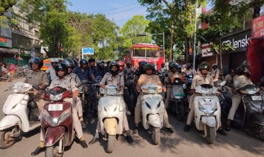 अग्नि सुरक्षा सप्ताह: शहर में निकाली गई जागरुकता रैली