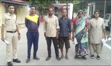 सीमांकन के दौरान पटवारी से गाली-गलौज धक्का मुक्की, आरोपियों के खिलाफ़ सरकारी काम में बाधा सहीत विभिन्न धाराओं पर कार्यवही, महिला सहीत 4गिरफ्तार