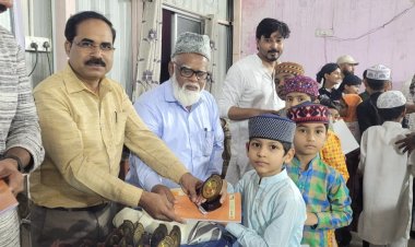 नन्हे रोजदारों का हुआ सम्मान, शदीद गर्मी में रखे शिद्दत के रोजे, आल मुस्लिम वेलफेयर फाउंडेशन के कार्यक्रम को किया अभिभावकों ने सलाम