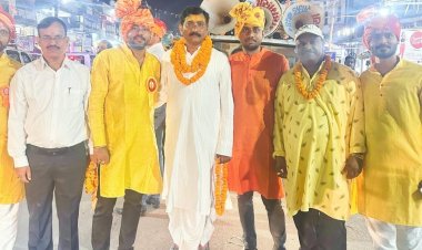 चकरभाठा में ब्राह्मण समाज द्वारा धूम-धाम से मनाया गया भगवान परशुराम जन्मोत्सव, बड़ी संख्या में विप्रजन हुए शमिल