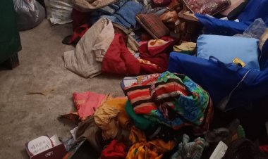 नगर मे चोरो का धावा, एक साथ दिया कई जगह वारदातों को अंजाम, हजारों के सोने चांदी समेत नगद रकम पार