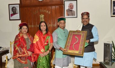 विधायक अमर अग्रवाल ने हिमाचल प्रदेश के राज्यपाल से शिमला में की मुलाकात