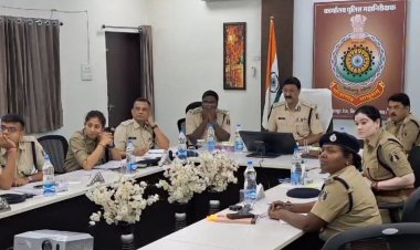 बिलासपुर आईजी संजीव शुक्ला ने ली रेंज अंतर्गत जिले के पुलिस अधीक्षकों की बैठक