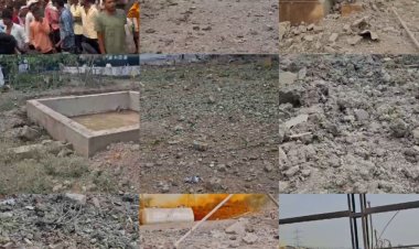 बड़ी ख़बर:बारूद फैक्ट्री में ब्लास्ट एक की मौत, दर्जन भर लोगो के मलबे में दबे होने की आशंका, रेस्क्यू ऑपरेशन जारी, डिप्टी सीएम पहुंचे मैके