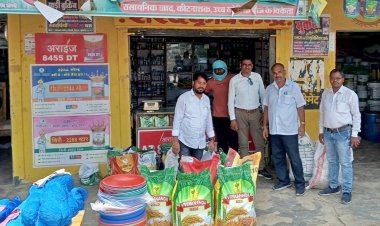 *अवैध रूप से खाद का भंडारण करने पर कृषि केन्द्रों को नोटिस