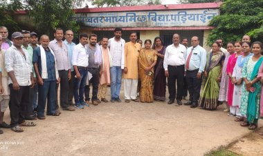 पड़ियाईन: शास. उच्च.माध्य. विद्यालय पड़ियाईन में शिक्षक पालक मेगा बैठक आयोजन हुआ