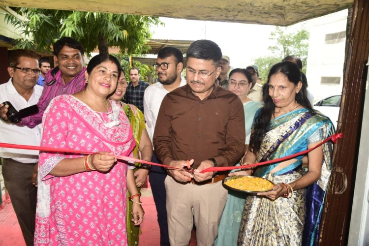 कलेक्टर ने नये भवन में महिला घरौंदा का किया शुभारंभ,मानसिक विकलांगता ग्रस्त 25 महिलाओं की हो रही देख-रेख