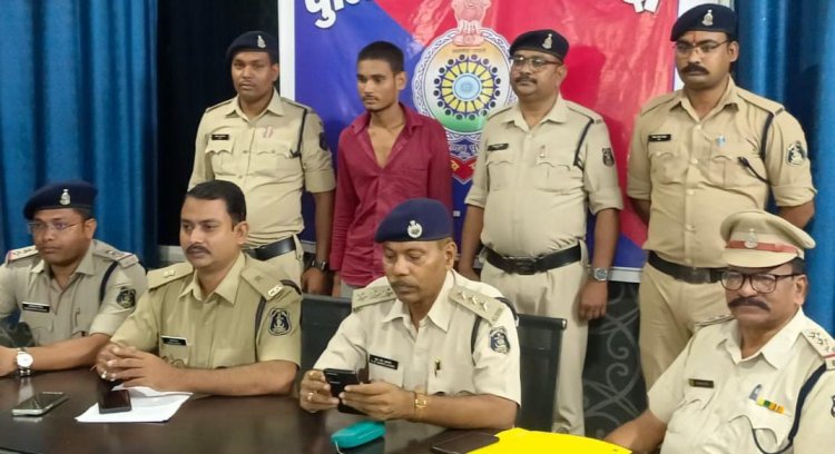 *पत्नि के हत्यारे पति को  गिरफ्तार कर मुंगेली पुलिस ने भेजा जेल