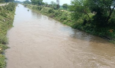 *किसानों को सिंचाई सुविधा देने खुड़िया डेम से छोड़ा गया पानी