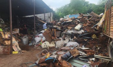 कबाड़ के अवैध कारोबार पर प्रतिबंध लगाने पुलिस की ताबड़तोड़ कार्यवाही