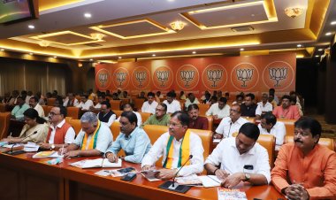 भाजपा प्रदेश प्रभारी नितिन नबीन ने ली सदस्यता अभियान को लेकर बैठक,हर जिले का टारगेट 20 प्रतिशत बढ़ाया