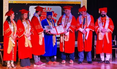 छत्तीसगढ़ के युवा बिनोद बिस्वास को मिला इंटरनेशनल अचीवर्स जर्नी अवॉर्ड