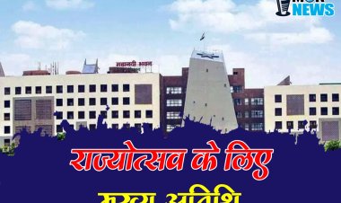 राज्योत्सव पर जिला मुख्यालय में आयोजित होंगे कार्यक्रम, विधायक, सांसद, राज्य मंत्री, मंत्री होंगे शामिल, देखिए अतिथियों की लिस्ट