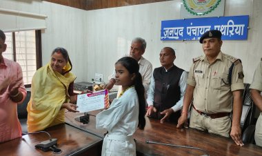 राज्य स्तरीय कराते खिलाड़ियों  का किया गया सम्मानित