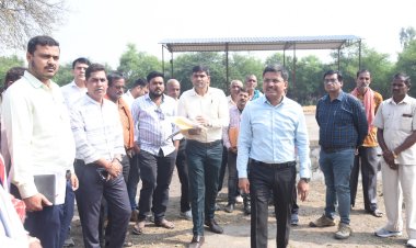 धान खरीदी शुरू: कलेक्टर ने धान उपार्जन केंद्र का निरीक्षण कर व्यवस्थाओं की ली जानकारी, पूजा अर्चना कर शुरू की धान तौलाई