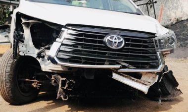 *भाजपा नेत्री हर्षिता पांडेय की गाड़ी का एक्सीडेंट,बाल बाल बची*