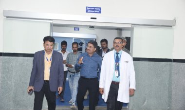 *कलेक्टर ने सुपर स्पेशलिटी हॉस्पिटल का किया निरीक्षण,भरती प्रक्रिया जल्द पूरा करने दिए निर्देश*,अब तक लगभग 900 मरीजों का इलाज