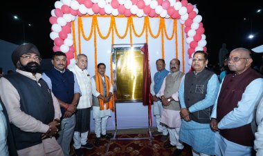 मुख्यमंत्री विष्णुदेव साय ने बिलासपुर में श्रीरामसेतु मार्ग का किया लोकार्पण*49.98 करोड़ रुपए की लागत से तैयार हुआ है अरपा रिवर व्यू में श्रीराम सेतु मार्ग,बिलासपुर में फिर शुरू होगा मल्हार महोत्सव,शासन की तरफ से महोत्सव के लिए 20 लाख रुपए दिए जाएंगे, विकास के लिए मास्टर प्लान का किया विमोचन