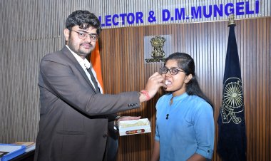 *किसान की बेटी किरण को सीजीपीएससी में मिला चौथा रैंक*  *कलेक्टर एवं एसपी ने दी बधाई, कहा जिले के लिए गौरव की बात*