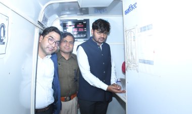 *कलेक्टर और पुलिस अधीक्षक ने यूनिट का किया निरीक्षण*  *अधिक से अधिक लोगों को स्वास्थ्य सुविधा मुहैया कराने के दिए निर्देश