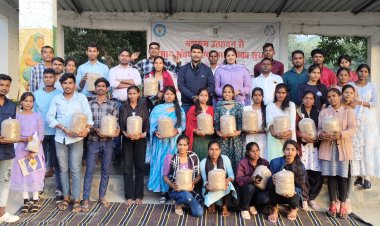 *मशरूम उत्पादन से आय संवर्धन और आजीविका सुरक्षा पर प्रशिक्षण सम्पन्न*