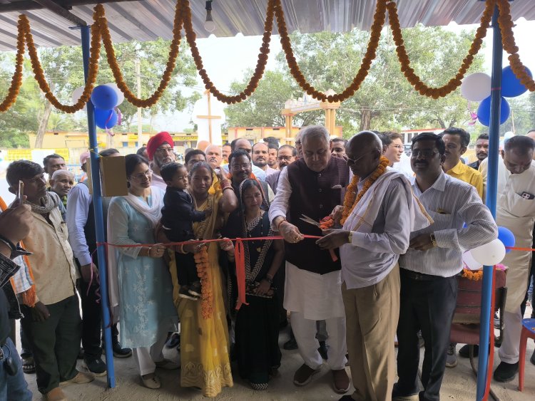 *सहकारिता क्षेत्र की पहली पीएम जन औषधि केंद्र का शुभारंभ*, सेवा सहकारी समिति द्वारा संचालित पीएम जन औषधि केंद्र का शुभारंभ तखतपुर के बेलपान में शुरू