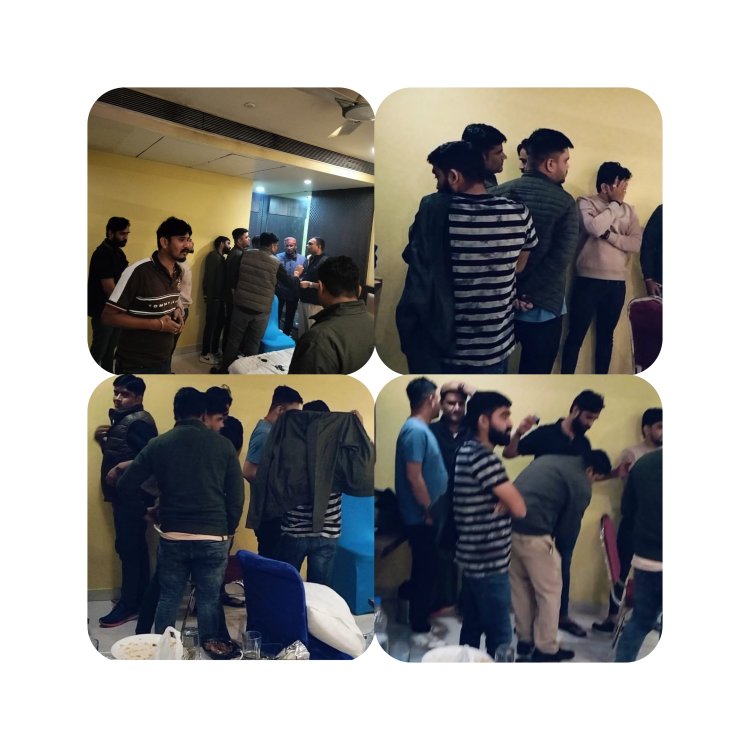 *भाजपा कांग्रेस से जुड़े शहर के कई नामी रसूखदार जुआरी पकड़ाए*