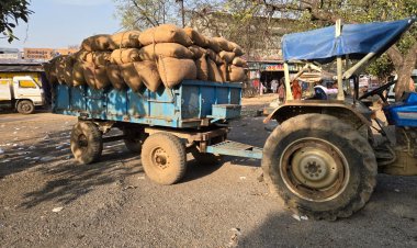 *बिल्हा से धान खपाने टिकारी ले जा रहे दो ट्रैक्टर पकड़ाए,वाहन सहित 224 बोरी धान जब्त*