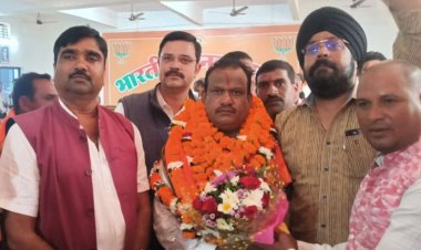 दीनानाथ केशरवानी को मिली बड़ी जिम्मेदारी, बनाये गये मुंगेली भाजपा के जिलाध्यक्ष