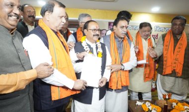 *भाजपा प्रदेश अध्यक्ष के नाम का ऐलान 10जनवरी से पहले:15 जिलाध्यक्ष के निर्वाचन की प्रक्रिया आज पूर्ण, शेष जिला अध्यक्षों का चुनाव 6 जनवरी तक*