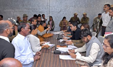 *कलेक्टर ने अधिकारियों को लगाई फटकार, जनदर्शन के प्रकरणों का तत्काल निराकरण के दिए निर्देश*