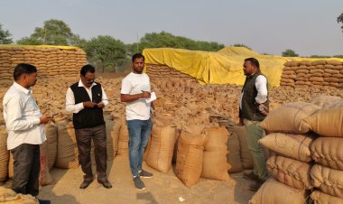 *पांच खरीदी केंद्र में गड़बड़ी: भौतिक सत्यापन में 52लाख से ज़्यदा के 1704 क्विंटल धान जप्त, मामला दर्ज*