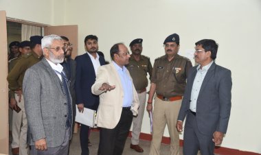 *उप राष्ट्रपति का आगमन,दीक्षांत समारोह की तैयारियों का कलेक्टर-एसपी ने लिया जायज़ा*