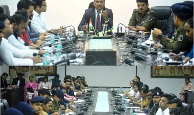 *आदर्श आचार सहिंता लागू : कलेक्टर ने आकस्मिक बैठक लेकर की चुनाव के तैयारीयों की समीक्षा*