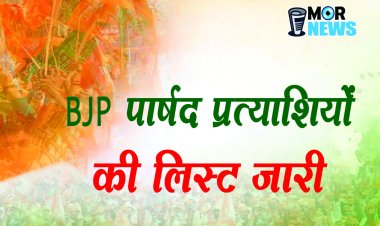 *राजधानी रायपुर में Bjp प्रत्याशियों की लिस्ट जारी, कई वार्डों में नए चेहरे को मौका। देखिए लिस्ट*