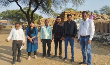 *लगभग 70 लाख रुपए के 2238 क्विंटल धान का रकबा किया समर्पण:संयुक्त सत्यापन टीम ने फिर की कार्रवाई*