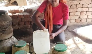 *06 लीटर कच्ची शराब एवं 120 किलोग्राम महुआ लाहन जब्त