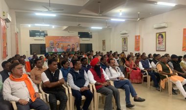 *भाजपा का शक्ति प्रदर्शन : महापौर और पार्षदों की नामांकन रैली कल,सभी वरिष्ठ नेता, मंत्री विधायक होंगे शामिल।*