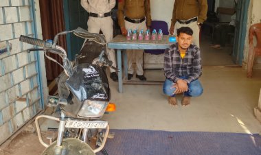 अवैध शराब की परिवहन करते  दो आरोपी को  पथरिया पुलिस मे गिरफ्तार
