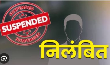 *सीमांकन के कार्य में लापरवाही बरतने पर राजस्व निरीक्षक निलंबित