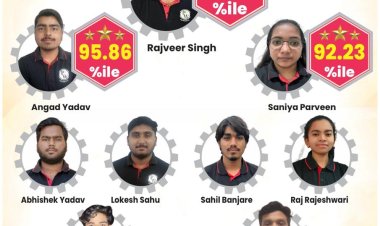 फिजिक्स वाला विद्यापीठ पाठशाला कोरबा के छात्र राजवीर सिंह ने जेईई मेन्स में 98.58 पर्सेंटाइल स्कोर किया, साथ ही अन्य 8 छात्र भी जेईई एडवांस्ड में अपनी जगह बनाने जा रहे हैं