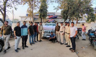 लोरमी पुलिस की बड़ी सफलता: एक्सयुवी  कार से कर रहा था बड़ी मात्रा मे गांजे की तस्करी, 86.250  किलो गांजा के साथ आरोपी गिरफ्तार