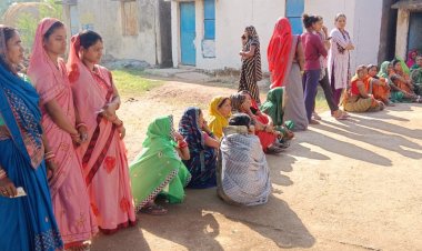 त्रिस्तरीय पंचायत चुनाव मे पथरिया  जनपद क्षेत्र मे 11  बजे अब  तक 35.96% प्रतिशत हुआ मतदान