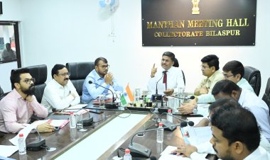 *समीक्षा बैठक में कलेक्टर ने दिखाए कड़े तेवर: कृषि विभाग के 4 एसडीओ को नोटिस जारी, सिम्स में गलत इंजेक्शन लगाने का मामला डीन को दो दिन में जांच कर रिपोर्ट देने कहा*